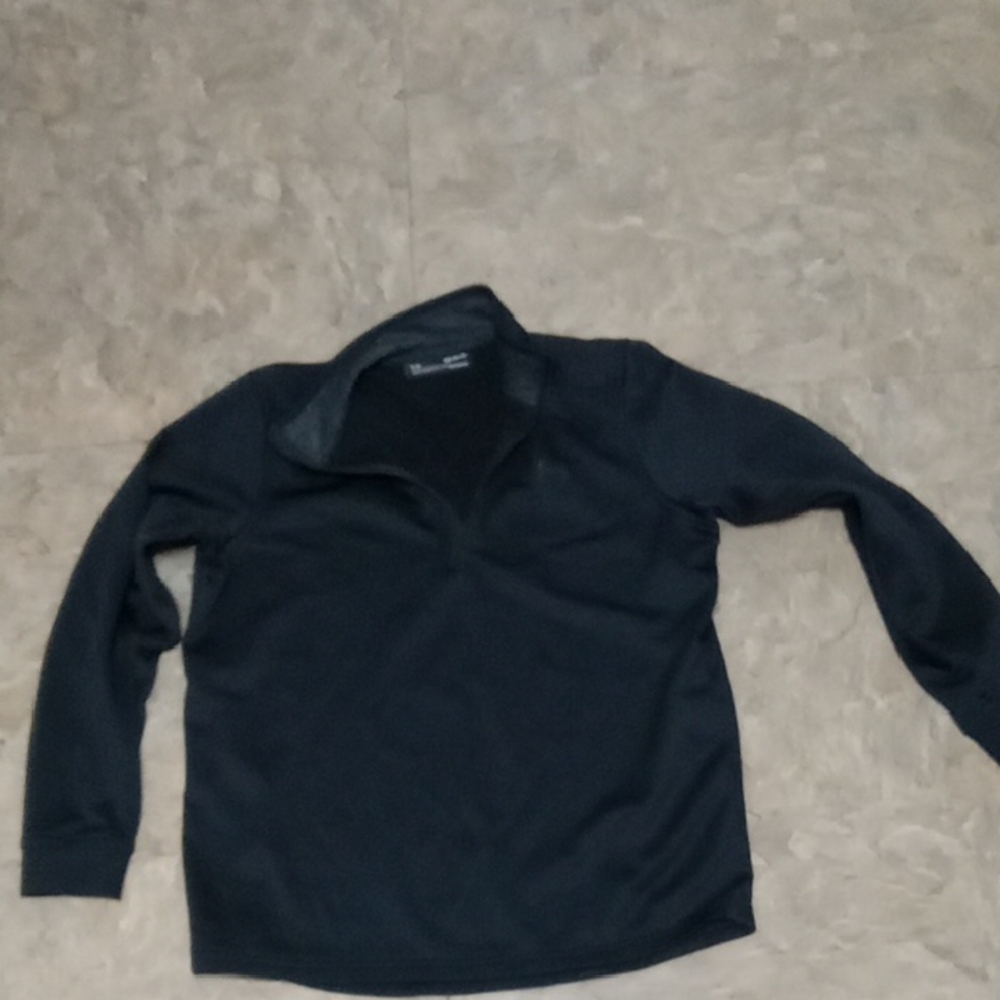 Under Armour Men's Black Zip-Up Sweater